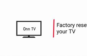 Image result for Onn TV Reset Button Location