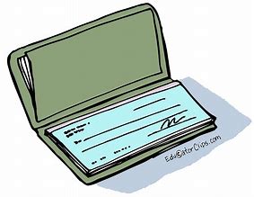 Image result for Bank Check Cartoon