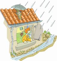 Image result for Leaking Roof Clip Art