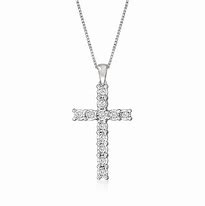 Image result for Diamond Cross Pendant for Women