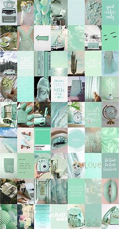 Pastel Green Aesthetic publicado por Ryan Peltier, collage verde claro fondo de pantalla del teléfono | Pxfuel