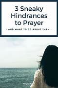 Image result for Hindrances to Prayer