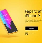 Image result for Papercraft iPhone XS