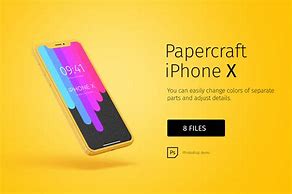 Image result for Papercraft iPhone XR Yellow