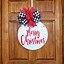 Image result for Christmas Wood Door Hangers