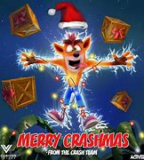 Image result for Crash Bandicoot Christmas