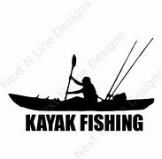 Image result for Kayak Fishing Clip Art