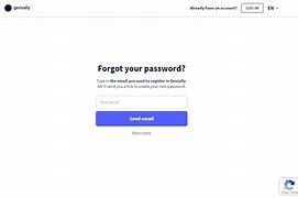 Image result for Forgot Your Password Screen Shot