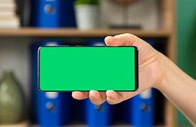 Image result for Holding Phone Horizontal Greenscreen