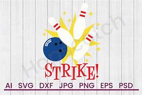 Image result for Bowling Strike SVG