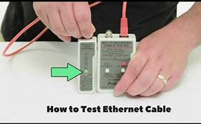 Image result for Ethernet Test Mode
