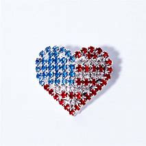 Image result for American Flag Pin On Shirt