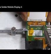 Image result for How to Solder Phone Screen