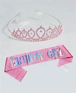 Image result for Birthday Girl Sash and Crown