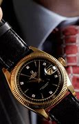 Image result for Rolex Watch Black Gold