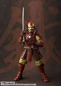 Image result for Iron Man Action Figure Samurai Art