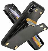 Image result for X Wallet Case iPhone Gold