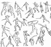 Image result for Male Fighting Action Poses