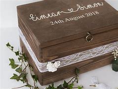 Image result for Personalised Wedding Box
