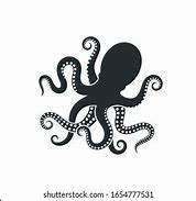 Image result for Octopus Silhouette SVG