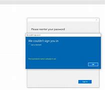 Image result for Windows 1.0 Settings Accounts Sign in Options
