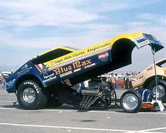 Image result for Blue Max Plymouth Arrow Funny Car