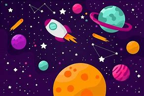 Image result for Swirling Galaxy Cartoon