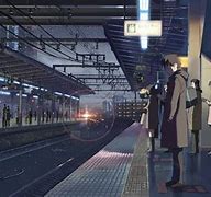 Image result for Five Centimeters per Second Railway Room