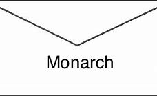 Image result for Envelope Monarch Size