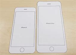 Image result for iPhone 6 Actual Size Print Out
