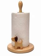 Image result for Wood Paper Plate and Towel Holder