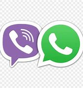 Image result for WhatsApp and Viber Icons