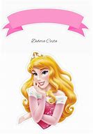 Image result for Princess Aurora Cake Topper Printable