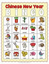 Image result for Chinese New Year Bingo Printable