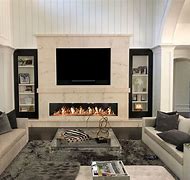 Image result for 80 Inch TV Over Fireplace
