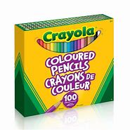 Image result for Crayola Coloured Pencils 100