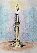 Image result for Candle Drawing