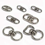Image result for Small Silver Metal Lanyard Key Chain Hooks