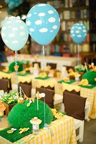 Image result for Vintage Muted Pooh First Birthday Party