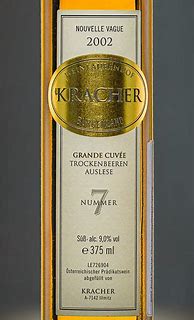 Image result for Alois Kracher Grande Cuvee TBA #7 Nouvelle Vague