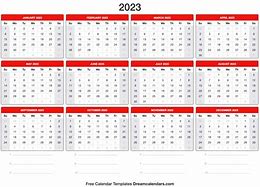 Image result for 2023 Calendar to Print