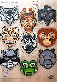 Image result for Animal Mask Face Paint