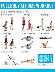 Image result for Full Body Workout List