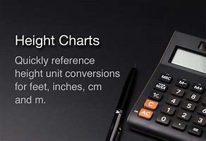 Image result for Feet to Cm Height Chart