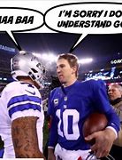 Image result for Cowboys-Giants Meme