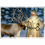 Image result for Santa Christmas Cards Boxed