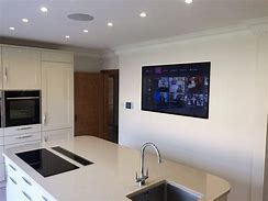 Image result for The Frame TV in the Kitchen