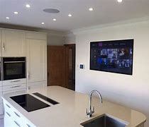 Image result for TV in Kitchen Design