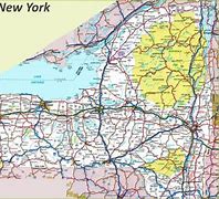 Image result for Map of Upstate NY Counties