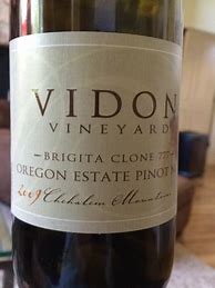 Image result for Vidon Pinot Noir Brigita 777 Single Clone Vidon